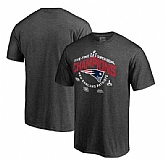 Men's New England Patriots Pro Line by Fanatics Branded Big x26 Tall 5-Time Super Bowl Champions T-Shirt - Heathered Gray FengYun,baseball caps,new era cap wholesale,wholesale hats